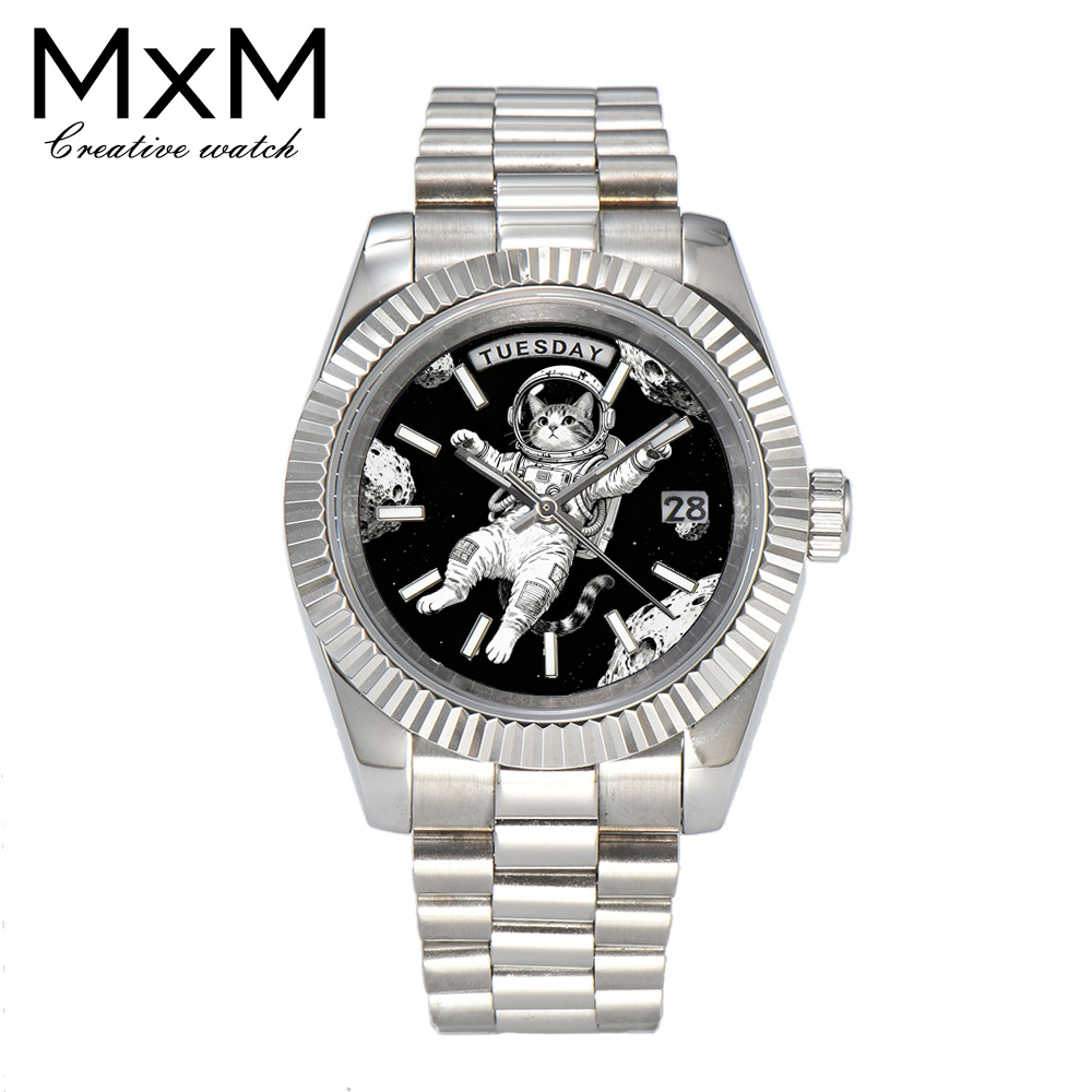 Jewellery Watch - Jam Tangan Pria Kreatif 40mm/36mm Miyota