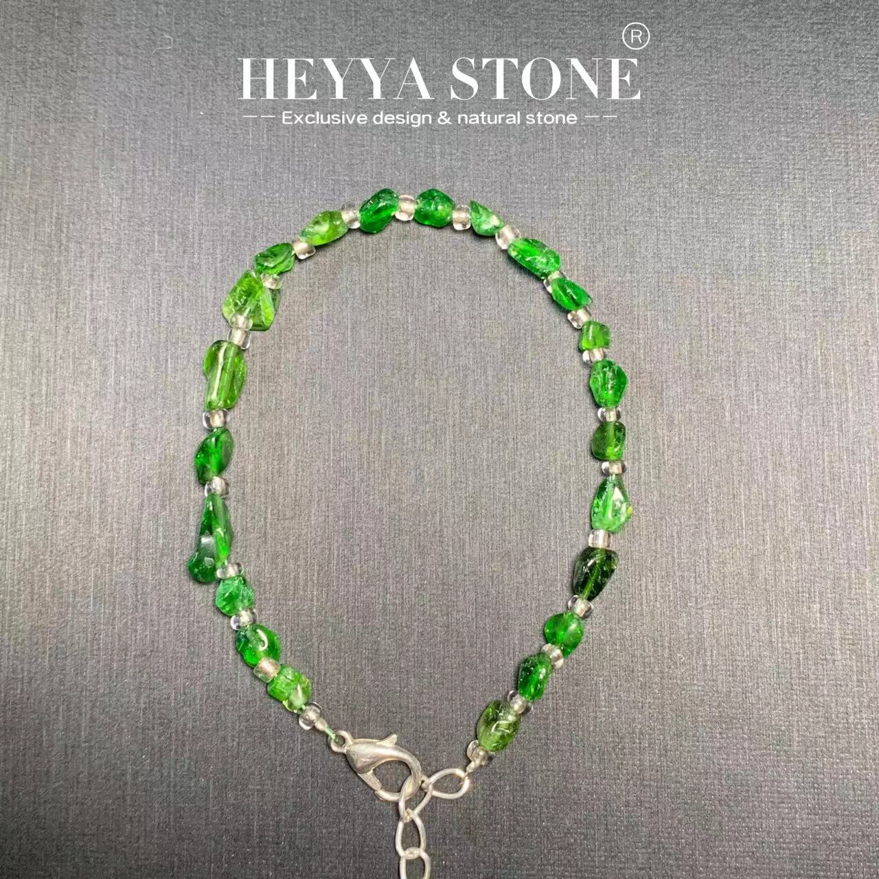 Gemstone Bracelet Healing - HEYYA batu Diopside gelang energi penyembuhan