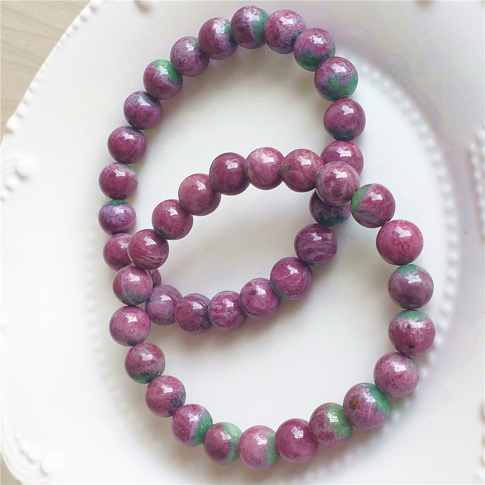 Gemstone Bracelet Healing - Gelang Batu Permata Ruby Merah Alami