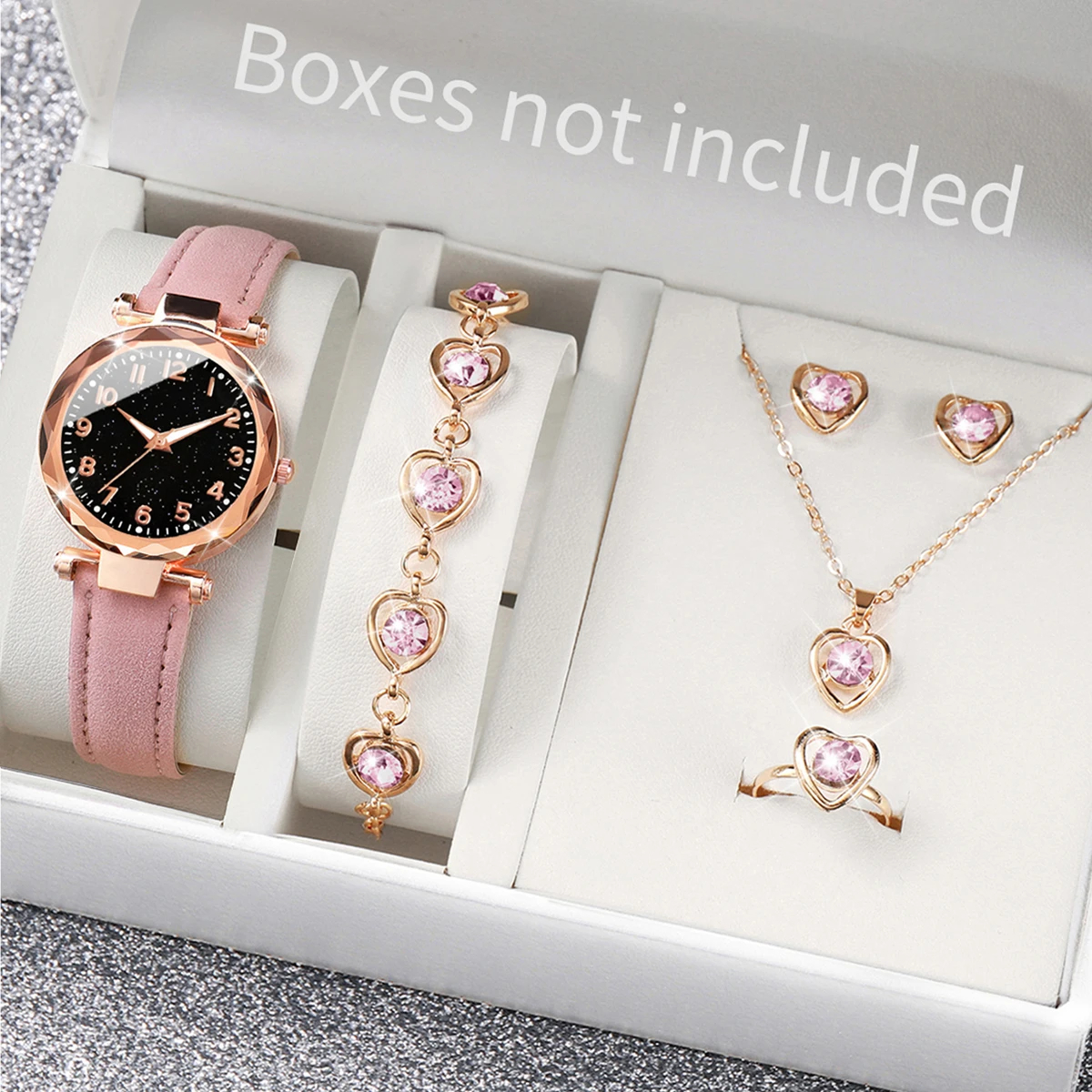 Jewelry Box Organizer Watches - 5/6 Buah Jam Tangan Wanita Modis