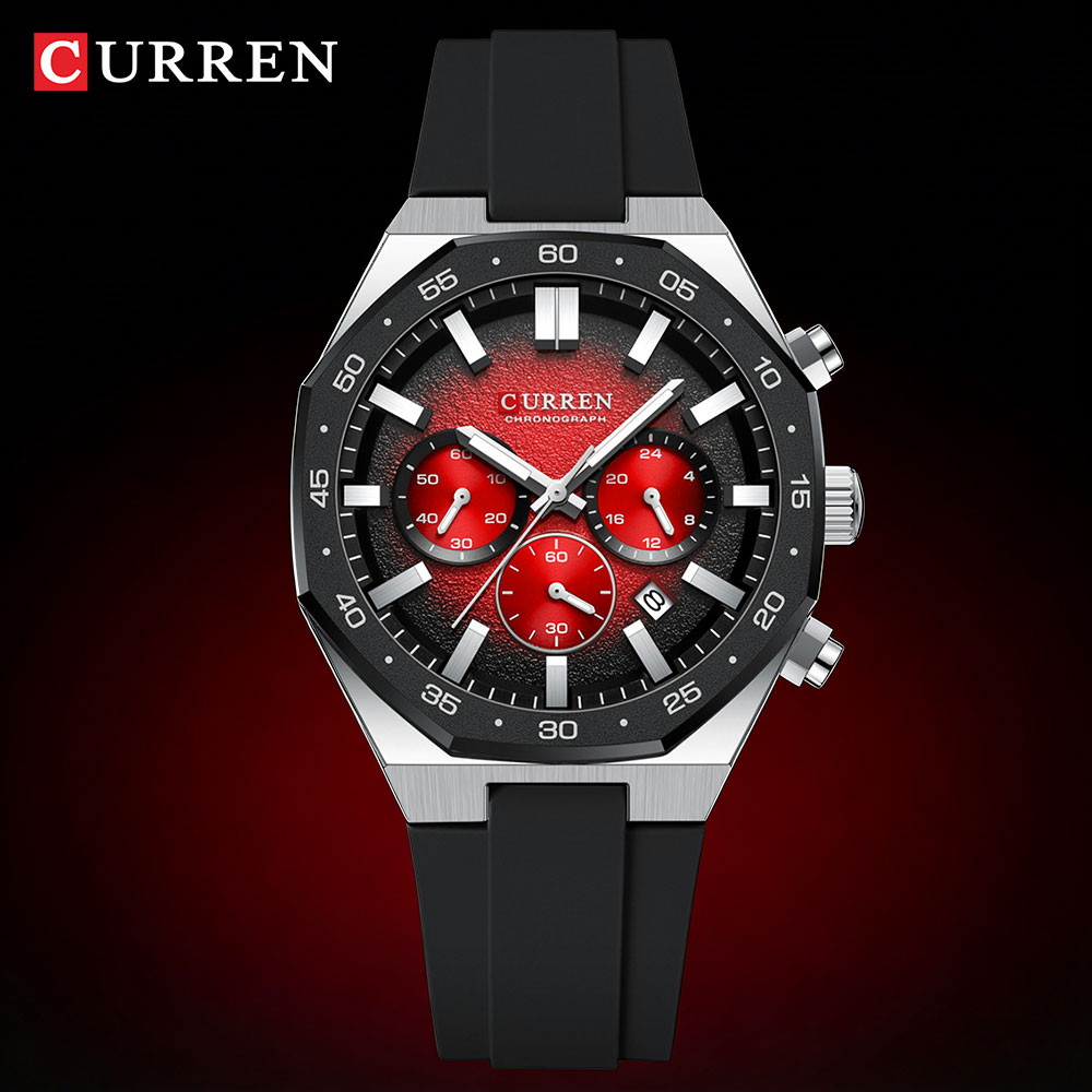 Jewellery Watch - CURREN Jam Tangan Olahraga Pria Kasual