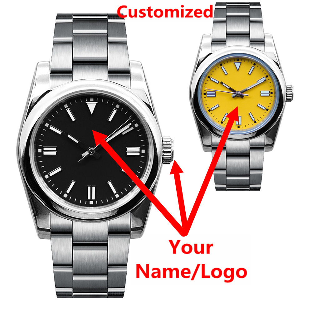 Jewellery Watch - Jam Tangan Pria Logo Kustom Safir