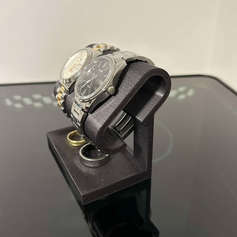 Jewelry Box Organizer Watches - Stand Display Perhiasan Jam Tangan Ganda,