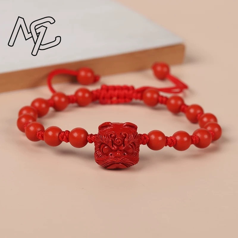 Gelang Manik-Manik Cinnabar Me - Gemstone Bracelet Healing ulasan dan harga