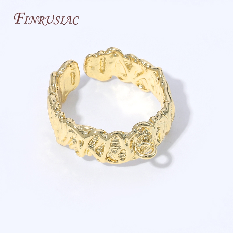 Cincin Dasar Terbuka Berlapis  - Gold Plated Ring ulasan dan harga
