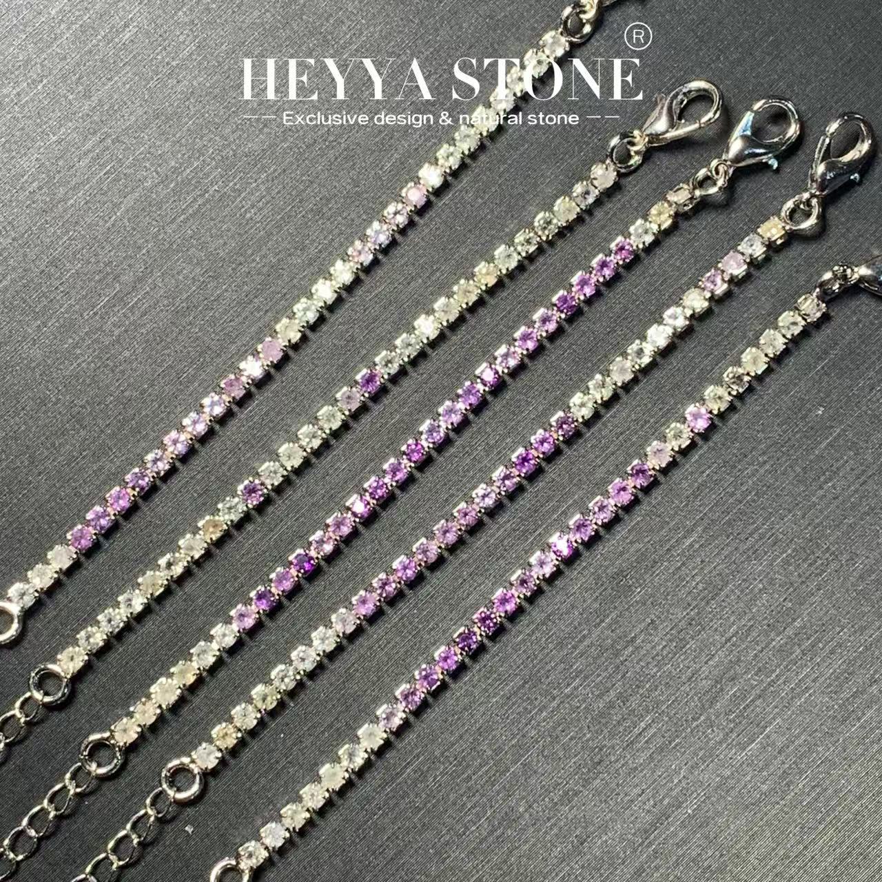 HEYYA gelang tenis batu kecubu - Gemstone Bracelet Healing ulasan dan harga