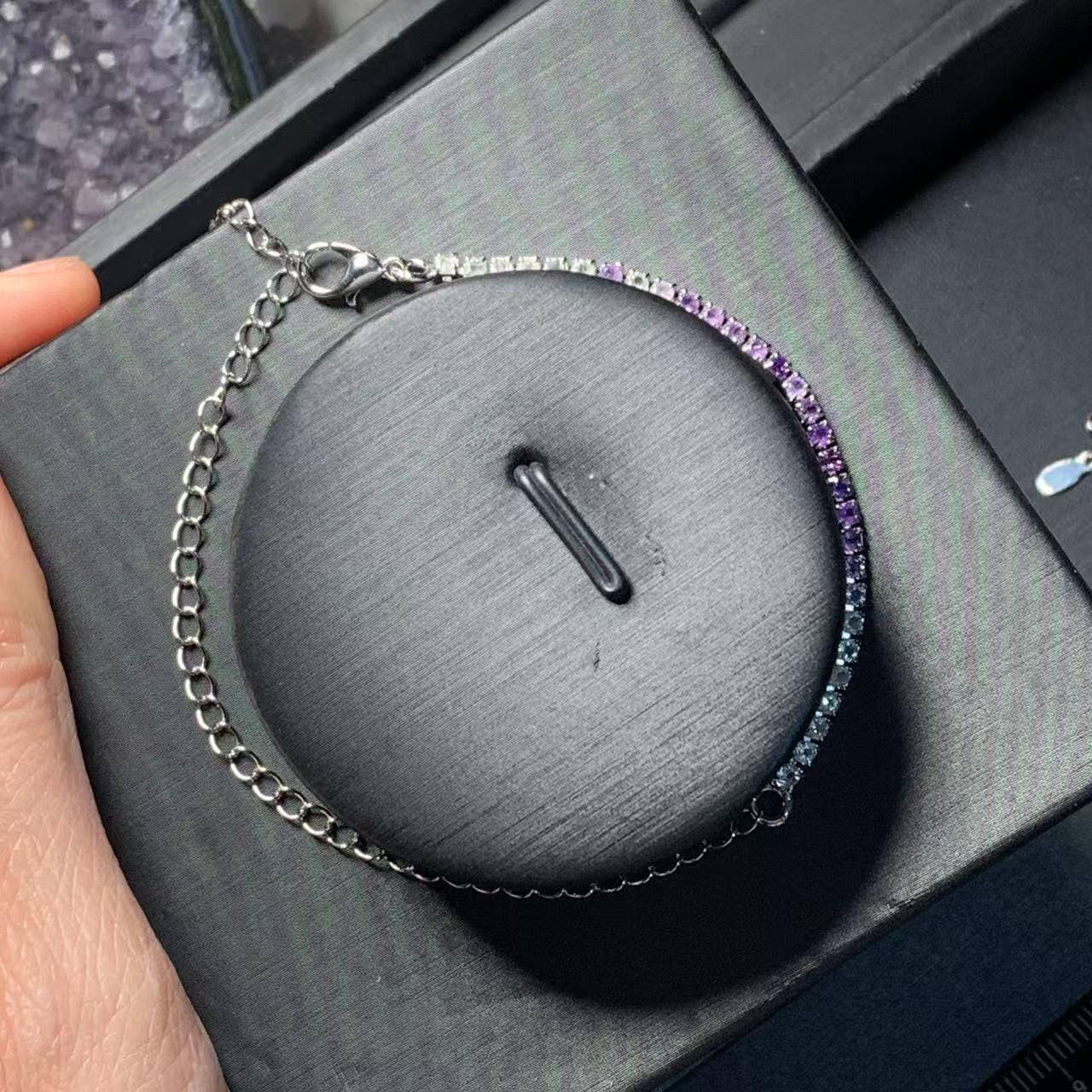 HEYYA gelang tenis batu kecubu - Gemstone Bracelet Healing ulasan dan harga