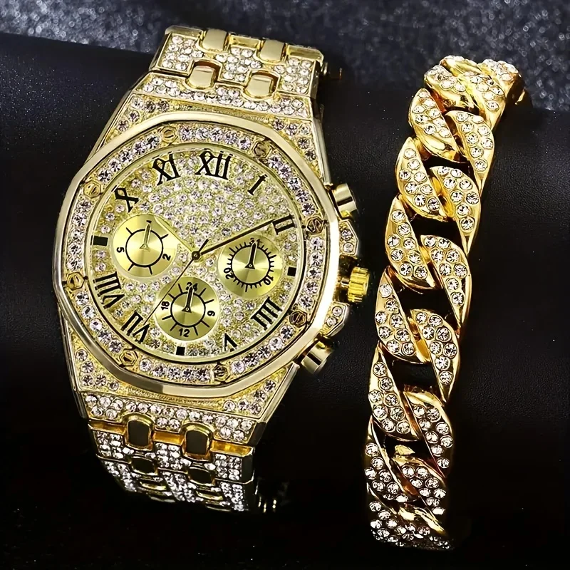Jam Tangan Kuarsa Mewah Berbin - Icebox Jewelry Watches ulasan dan harga