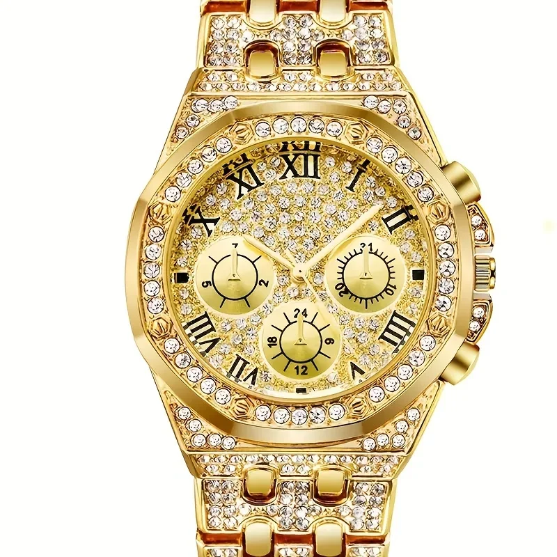 Jam Tangan Kuarsa Mewah Berbin - Icebox Jewelry Watches ulasan dan harga