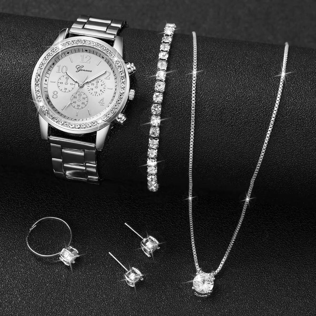 6 Buah/Set Jam Tangan Wanita B - Jewelry Box Organizer Watches ulasan dan harga