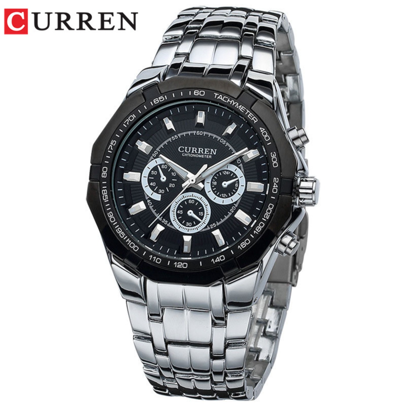 CURREN Jam Tangan Pria Olahrag - Jewellery Watch ulasan dan harga