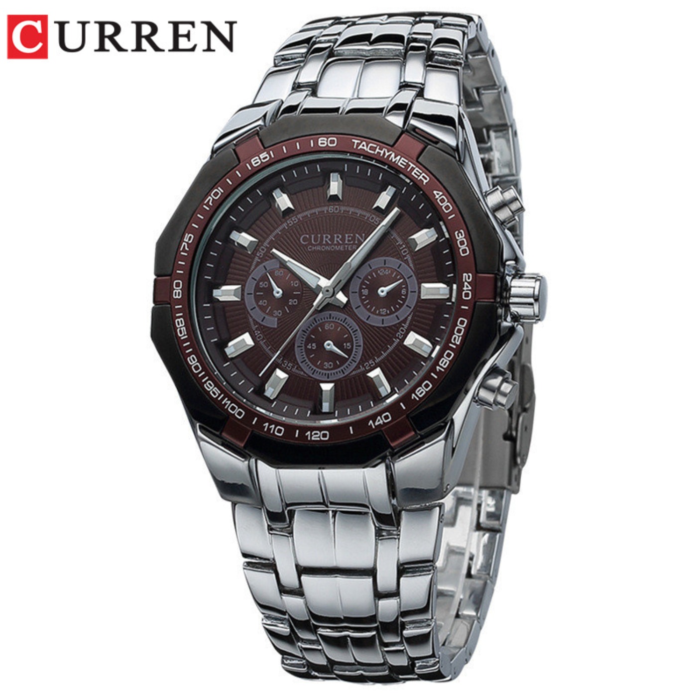 CURREN Jam Tangan Pria Olahrag - Jewellery Watch ulasan dan harga