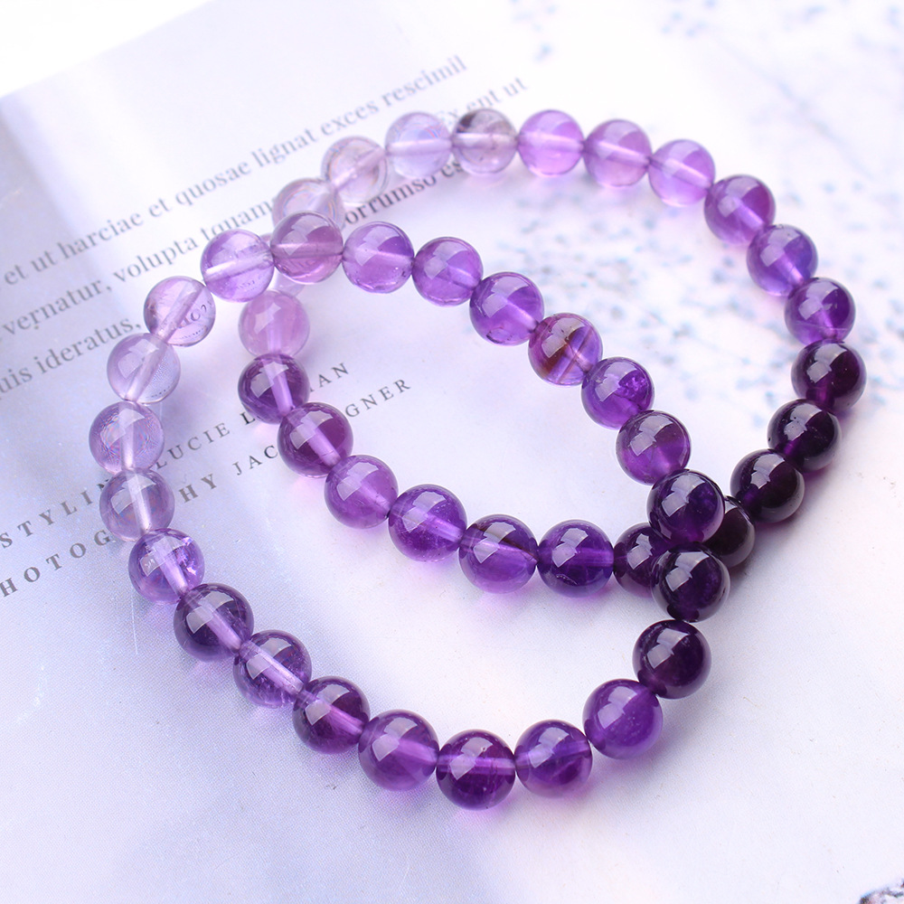 Gelang Manik-manik Bulat Benin - Gemstone Bracelet Healing ulasan dan harga