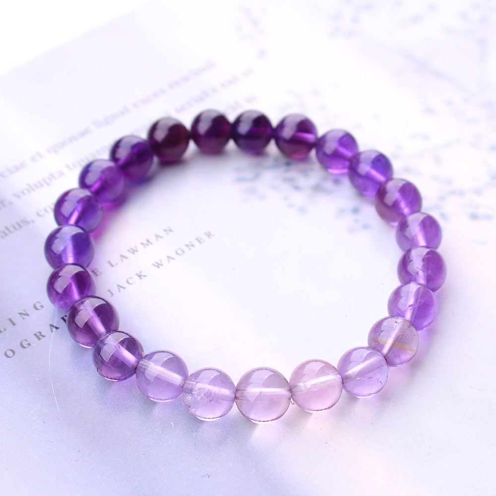 Gelang Manik-manik Bulat Benin - Gemstone Bracelet Healing ulasan dan harga