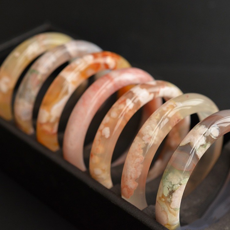 Gelang batu akik bunga wanita  - Gemstone Bracelet Healing ulasan dan harga