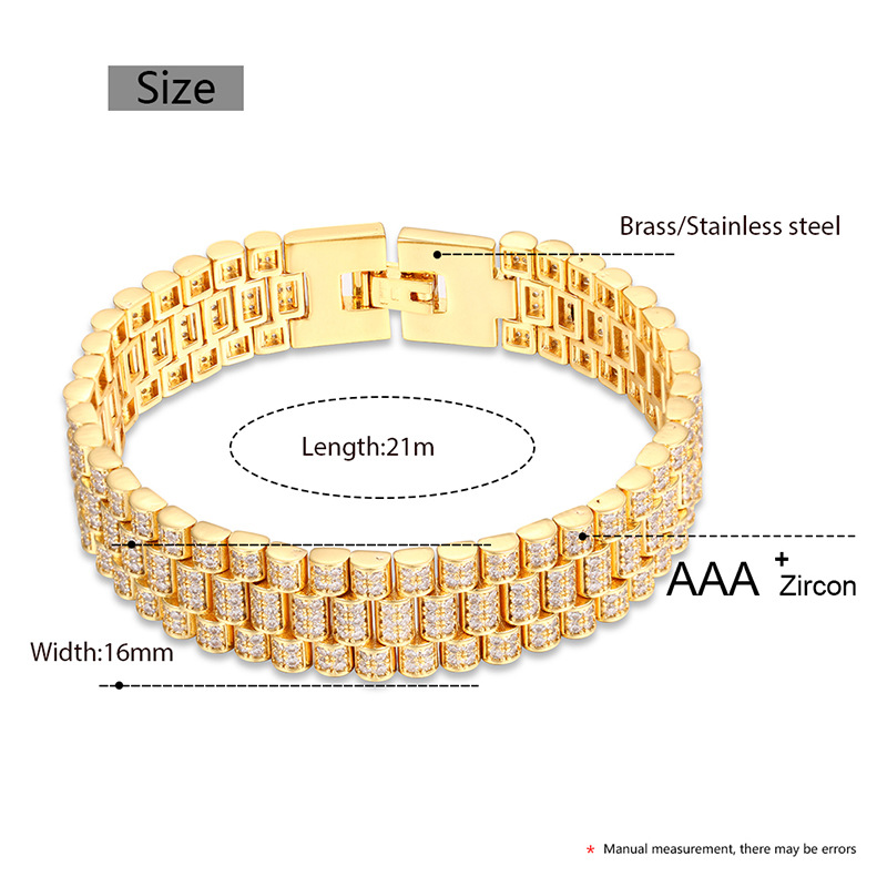 Hip Hop AAA CZ Stone Paved Bli - Icebox Jewelry Watches ulasan dan harga