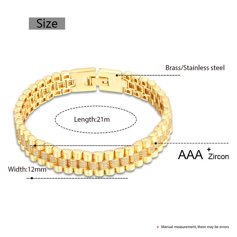 Hip Hop AAA CZ Stone Paved Bli - Icebox Jewelry Watches ulasan dan harga