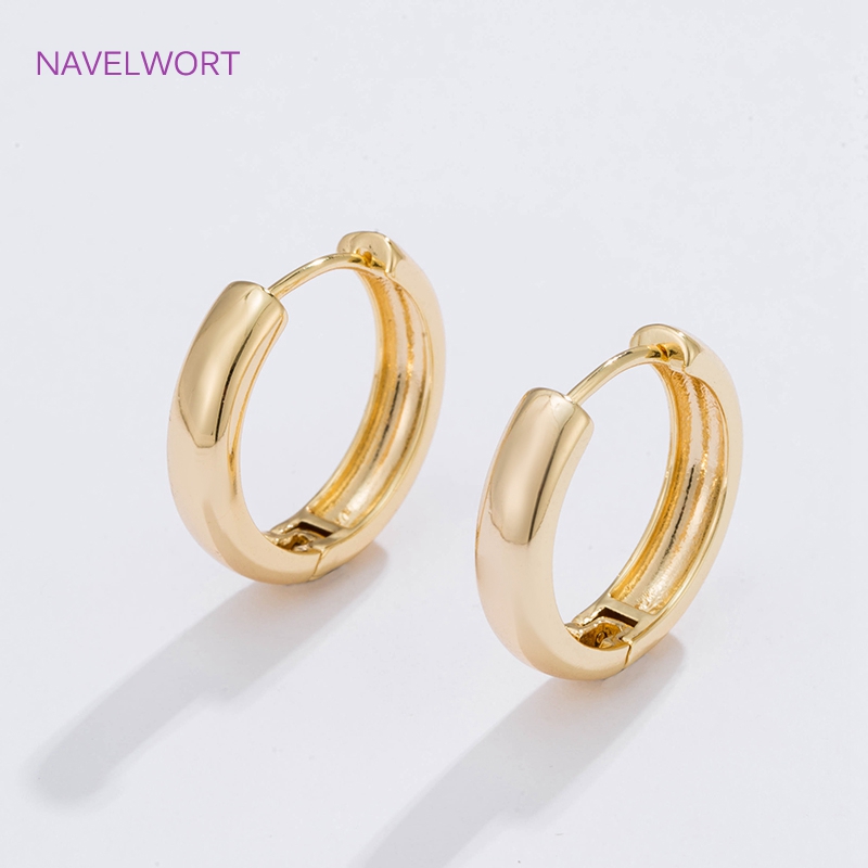 6 Ukuran Anting Lingkaran Berl - Gold Plated Ring ulasan dan harga