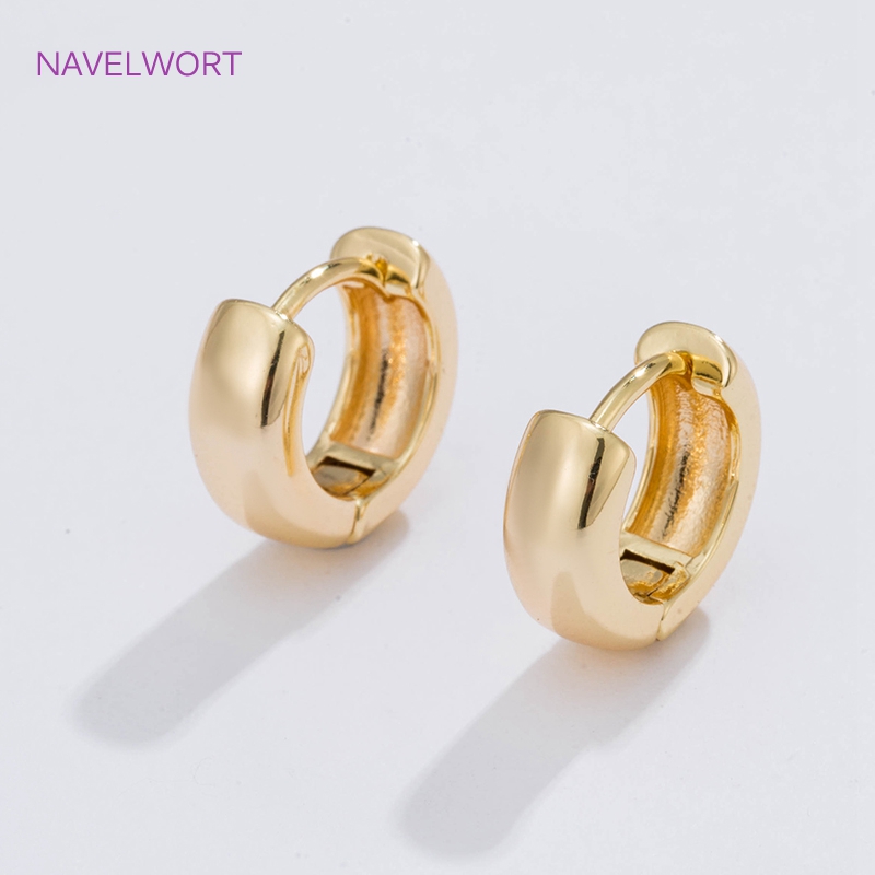 6 Ukuran Anting Lingkaran Berl - Gold Plated Ring ulasan dan harga