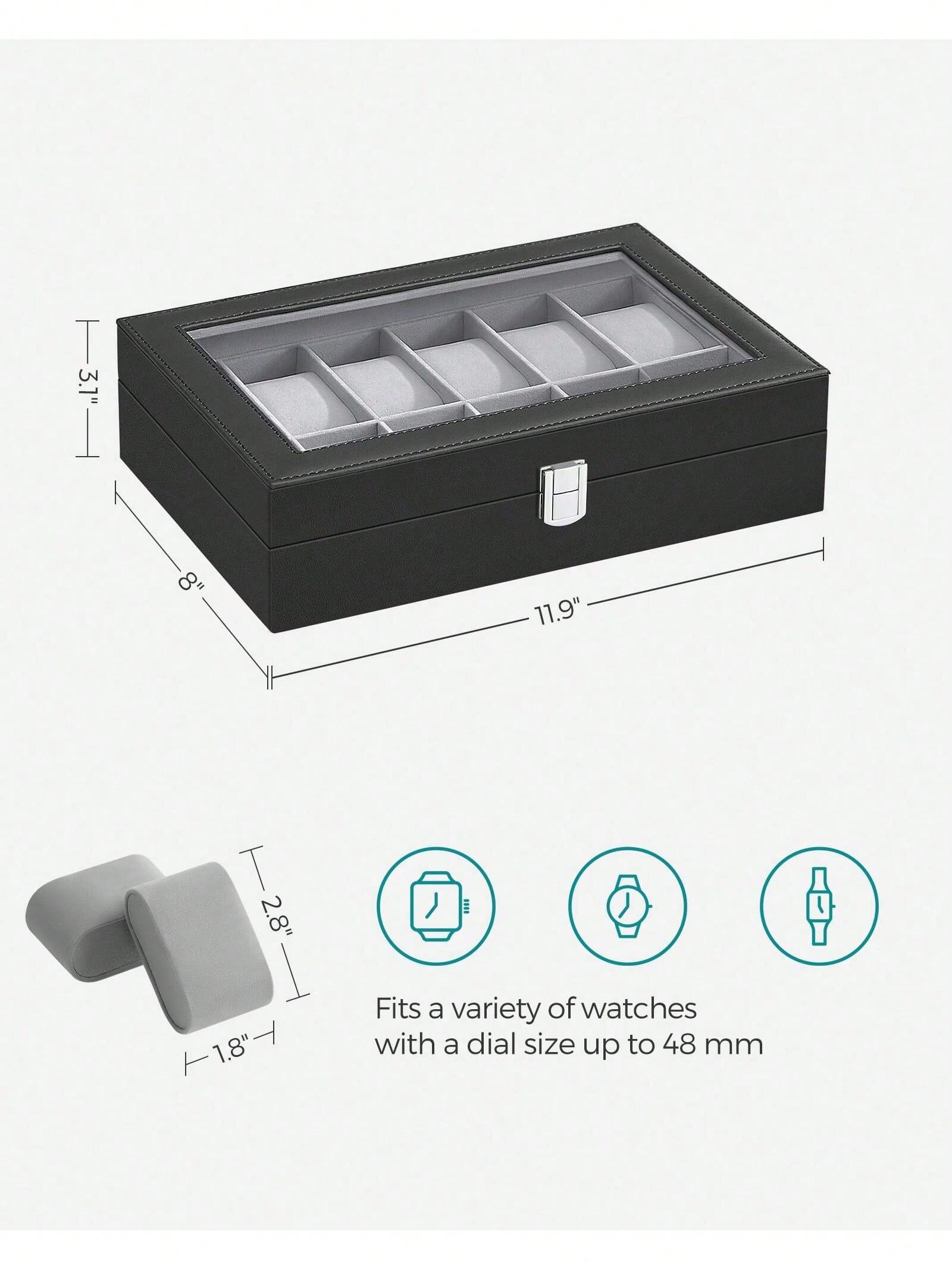 Kotak Jam Tangan 12 Slot yang  - Jewellery Watch ulasan dan harga