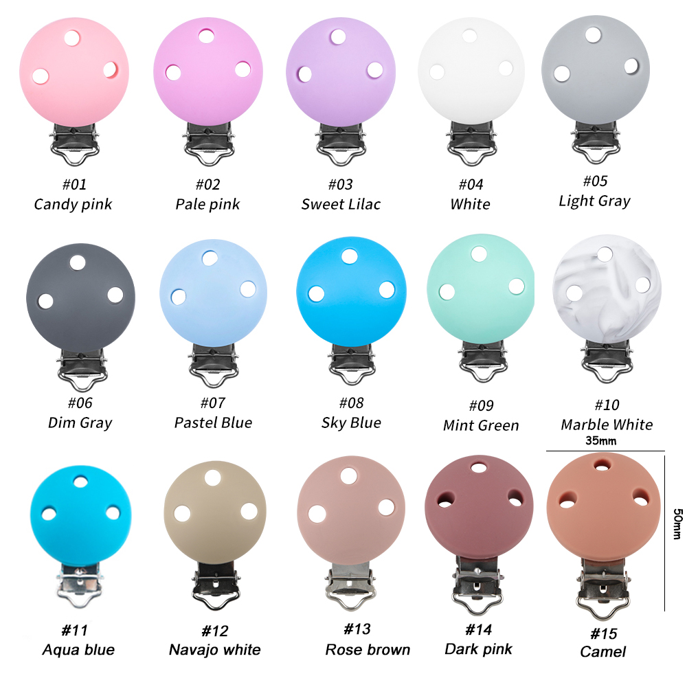 Klip silikon bayi, 10/20/50 bu - Pacific Jewelry & Watches Los Angeles ulasan dan harga