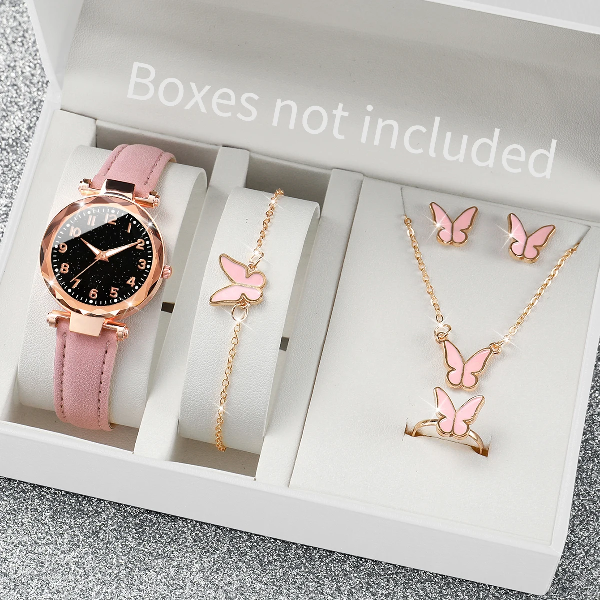 5/6 Buah Jam Tangan Wanita Mod - Jewelry Box Organizer Watches ulasan dan harga