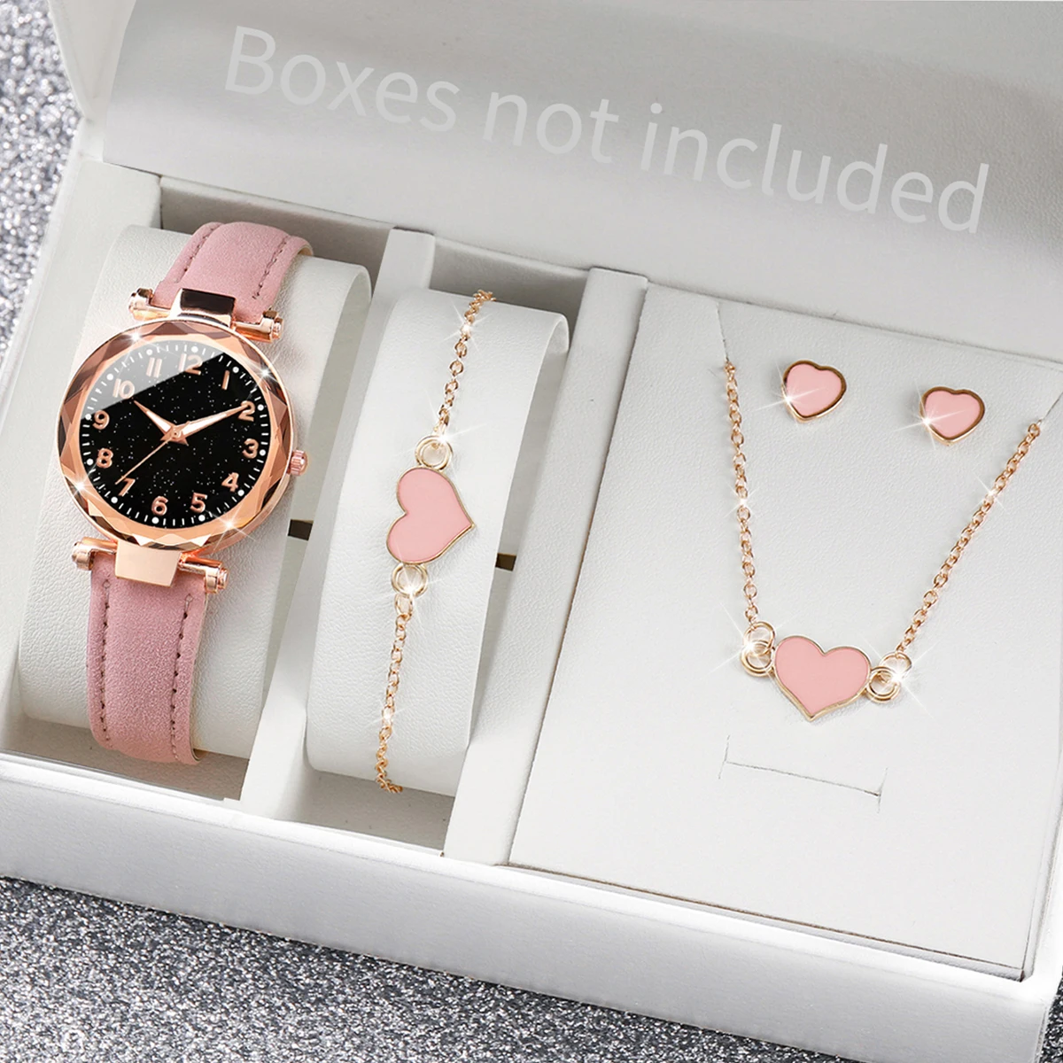 5/6 Buah Jam Tangan Wanita Mod - Jewelry Box Organizer Watches ulasan dan harga