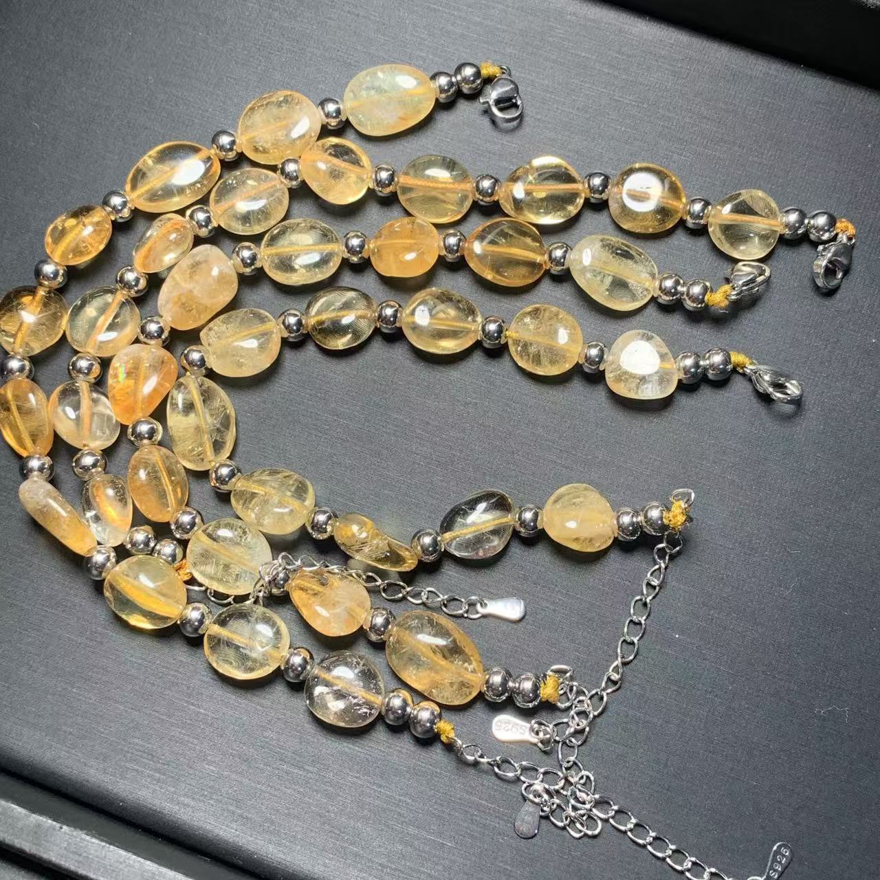 HEYYA gelang batu Citrine alam - Gemstone Bracelet Healing ulasan dan harga