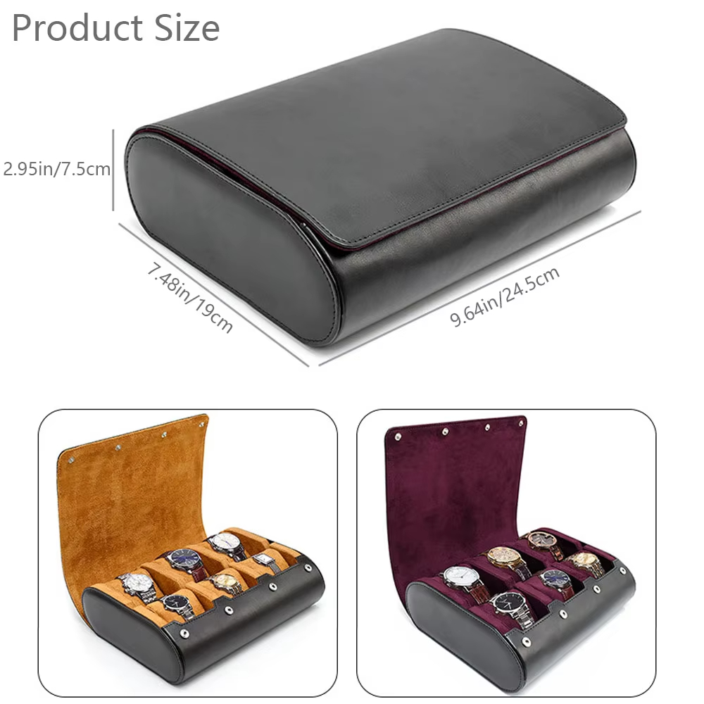 Kotak Jam Tangan Travel untuk  - Jewelry Box Organizer Watches ulasan dan harga