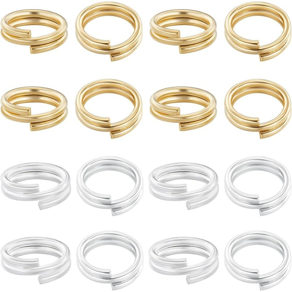 1 Kotak 80 Buah Cincin Lompat  - Gold Plated Ring ulasan dan harga