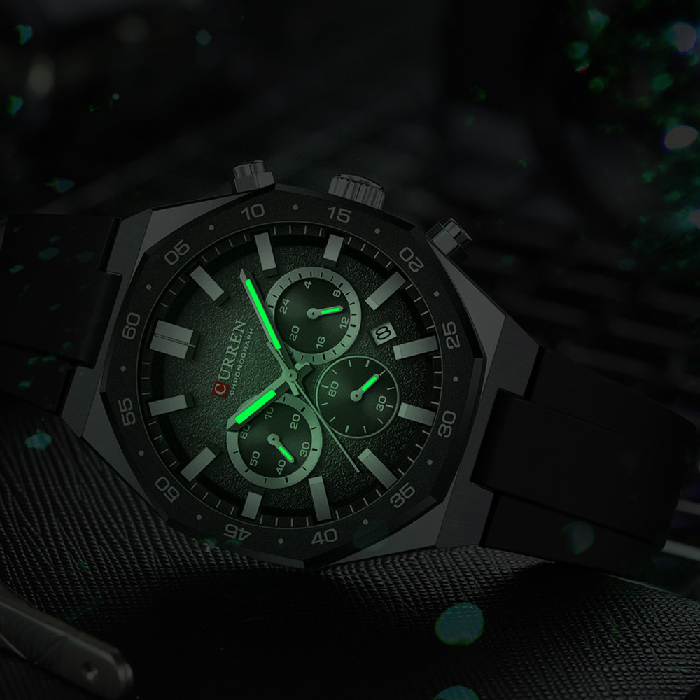 CURREN Jam Tangan Olahraga Pri - Jewellery Watch ulasan dan harga