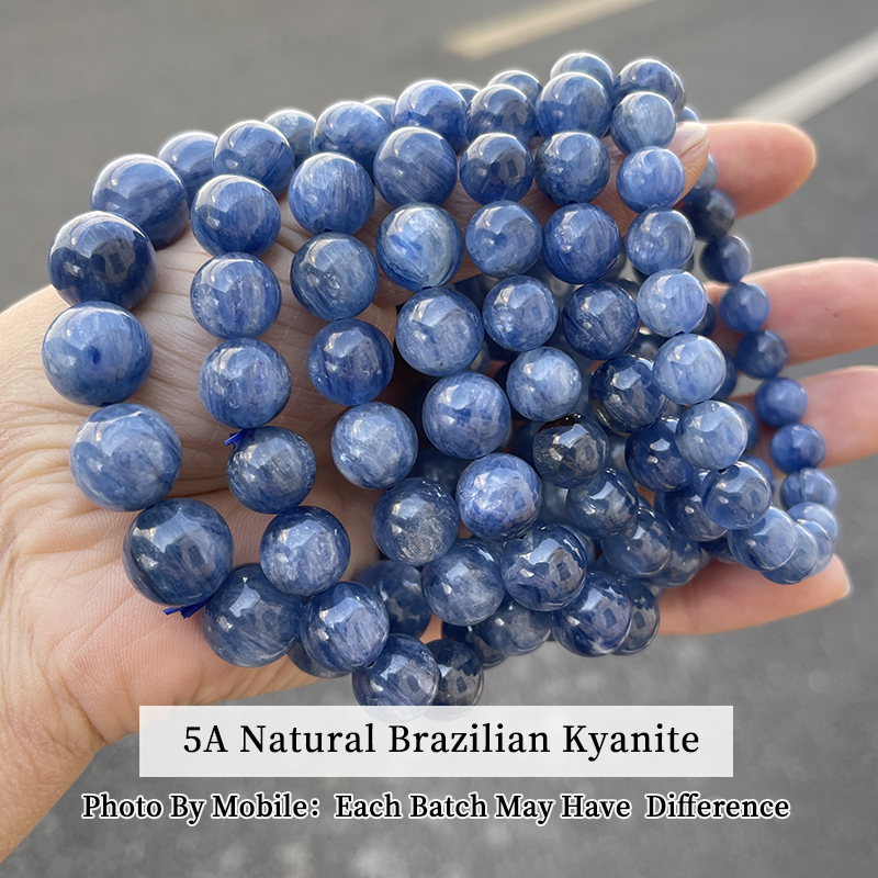 JD 5A Gelang Kyanite Alami Bra - Gemstone Bracelet Healing ulasan dan harga