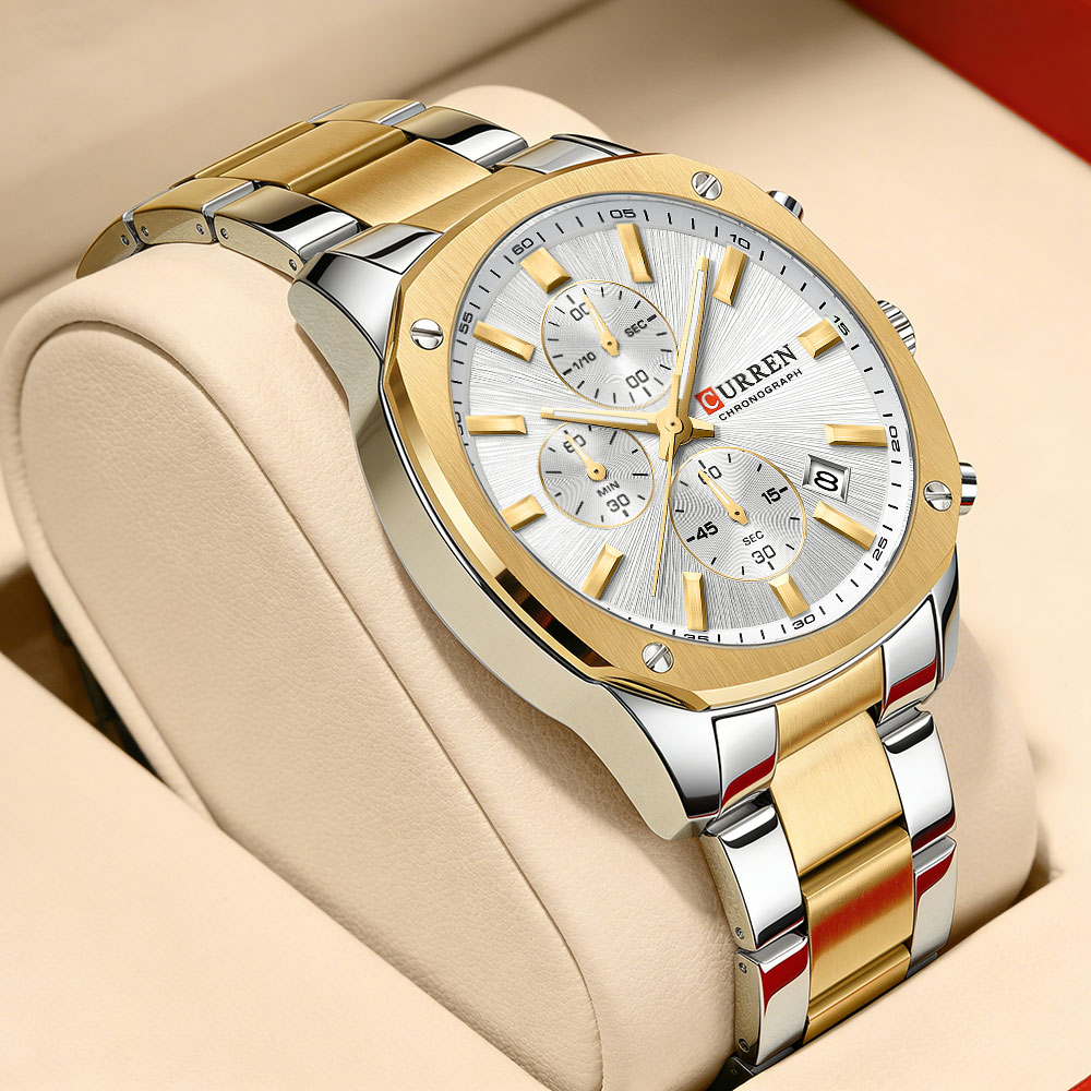 CURREN Jam Tangan Olahraga Pri - Jewellery Watch ulasan dan harga