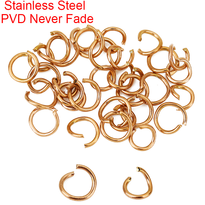 100 pcs Cincin Loncat Baja Ant - Gold Plated Ring ulasan dan harga