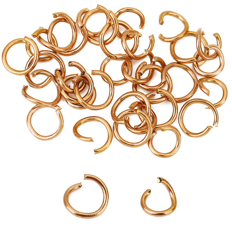 100 pcs Cincin Loncat Baja Ant - Gold Plated Ring ulasan dan harga