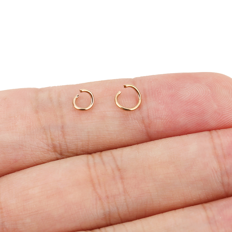 100 pcs Cincin Loncat Baja Ant - Gold Plated Ring ulasan dan harga