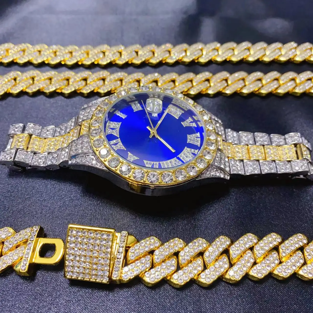 Set Perhiasan Kalung Gelang Ja - Icebox Jewelry Watches ulasan dan harga